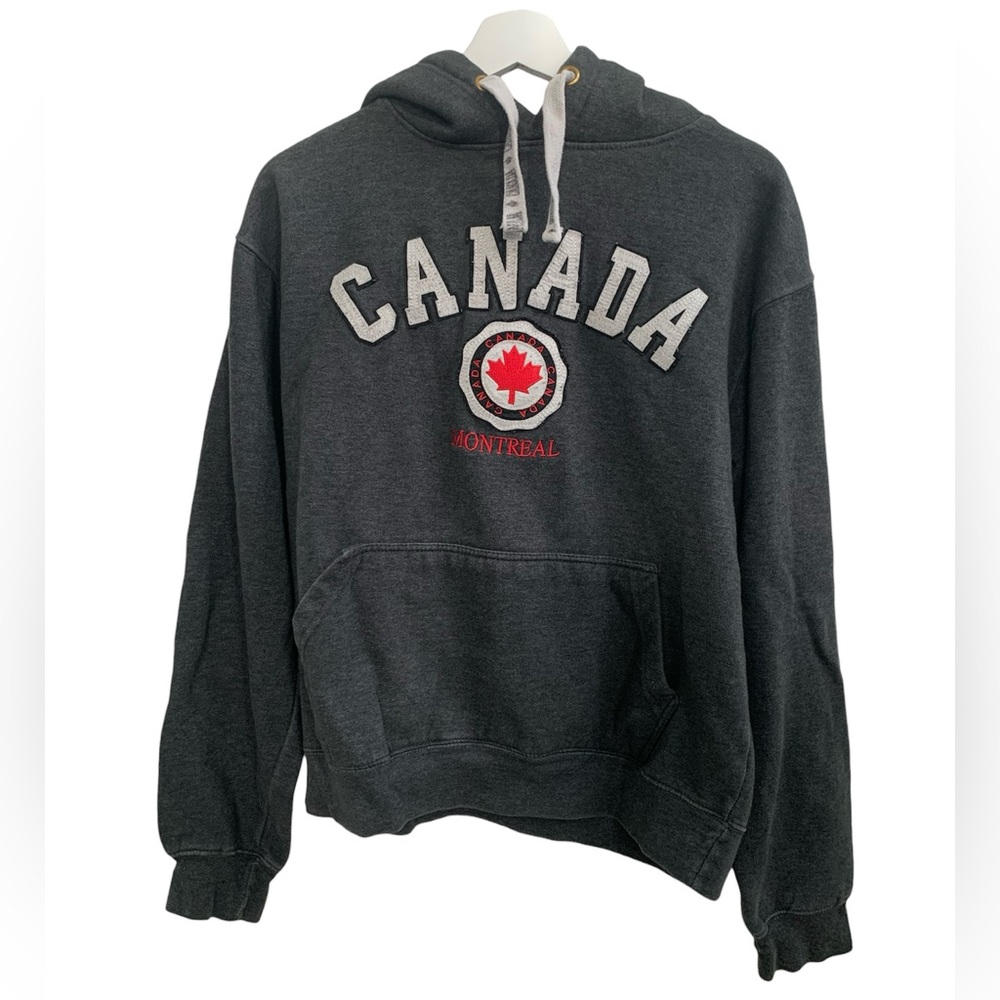 Canada Sweatshirt, 50% Cotton, 50% Polyester, Thick Material